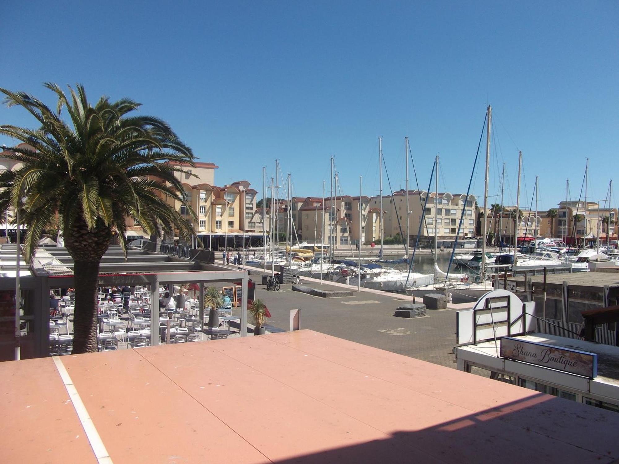 Studio Sur Le Port, Climatisation, Wifi, Piscine, Lave-Linge Gruissan Εξωτερικό φωτογραφία