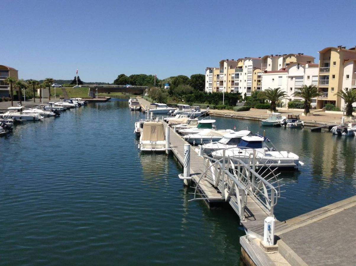 Studio Sur Le Port, Climatisation, Wifi, Piscine, Lave-Linge Gruissan Εξωτερικό φωτογραφία